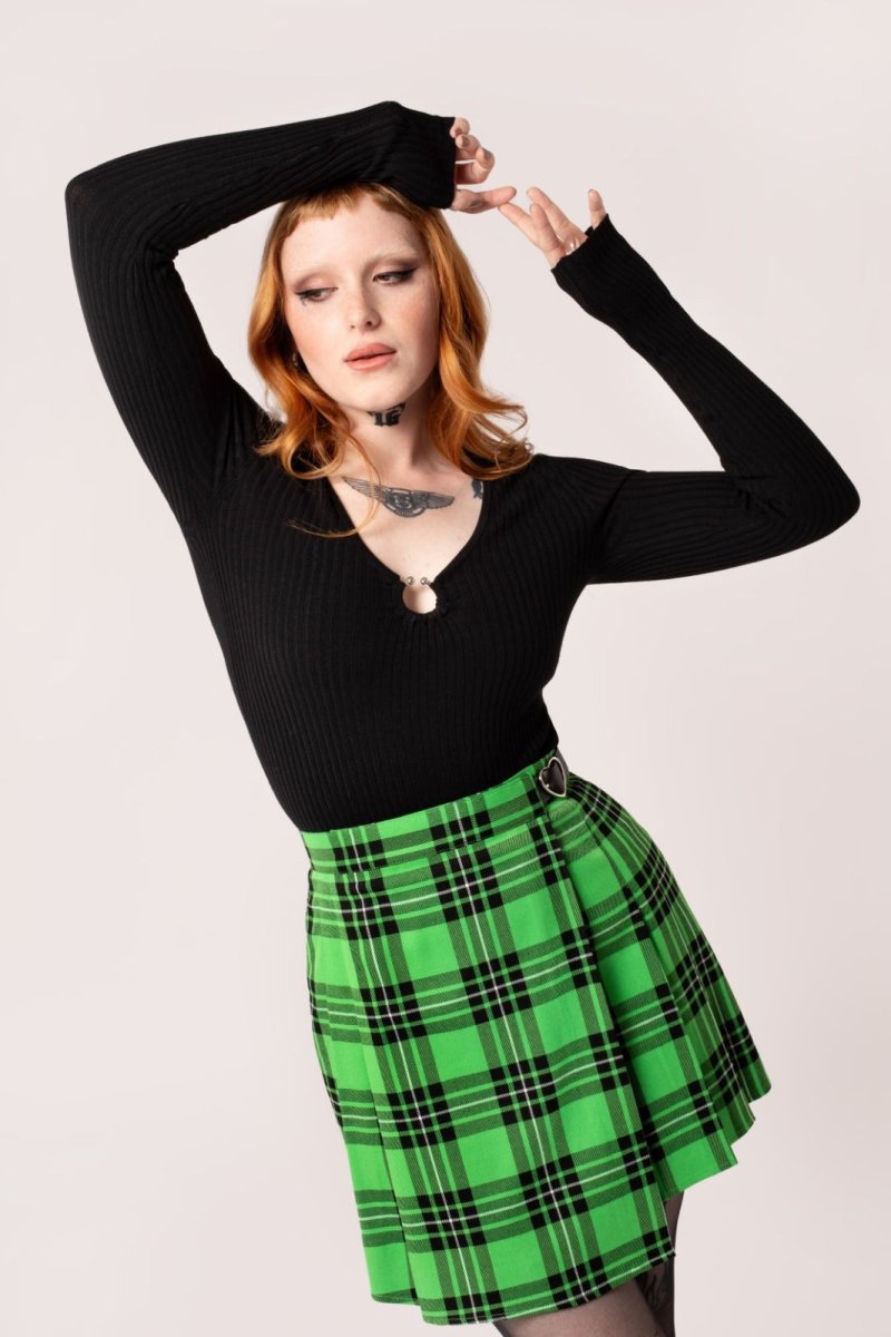 画像4: Death Or Glory Top / トップス【HELL BUNNY】 (4)