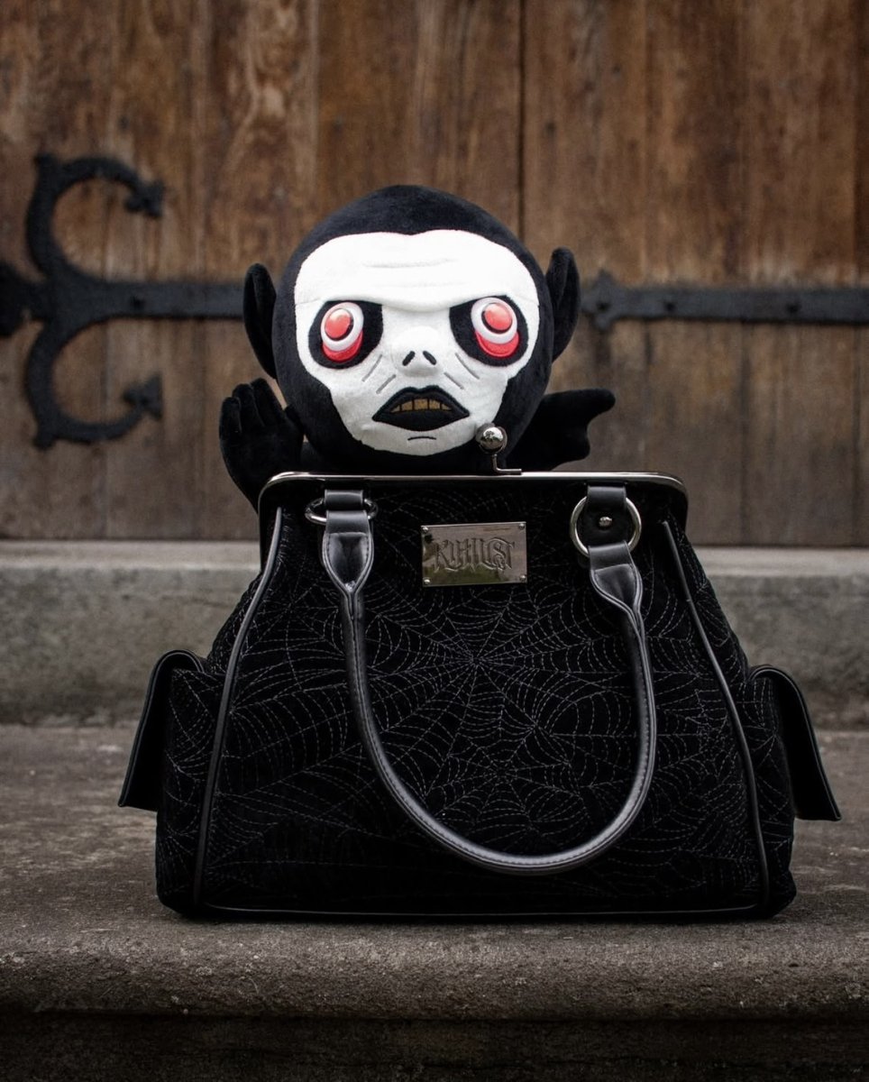 画像2: Ceaseless Night Bag / 漆黒の夜 / ハンドバッグ【KIHILIST】 (2)