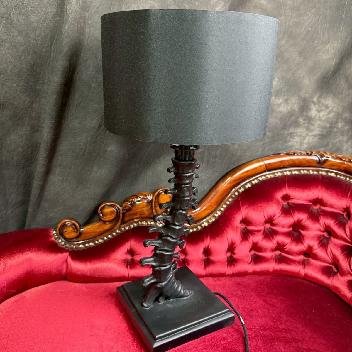 画像13: Vertebrae Table Lamp / 背骨テーブルランプ【NEMESIS NOW】 (13)