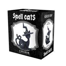 画像8: Charm Spell Cats Figurine 12.5cm / 黒猫尻尾 / オーナメント【NEMESIS NOW】 (8)