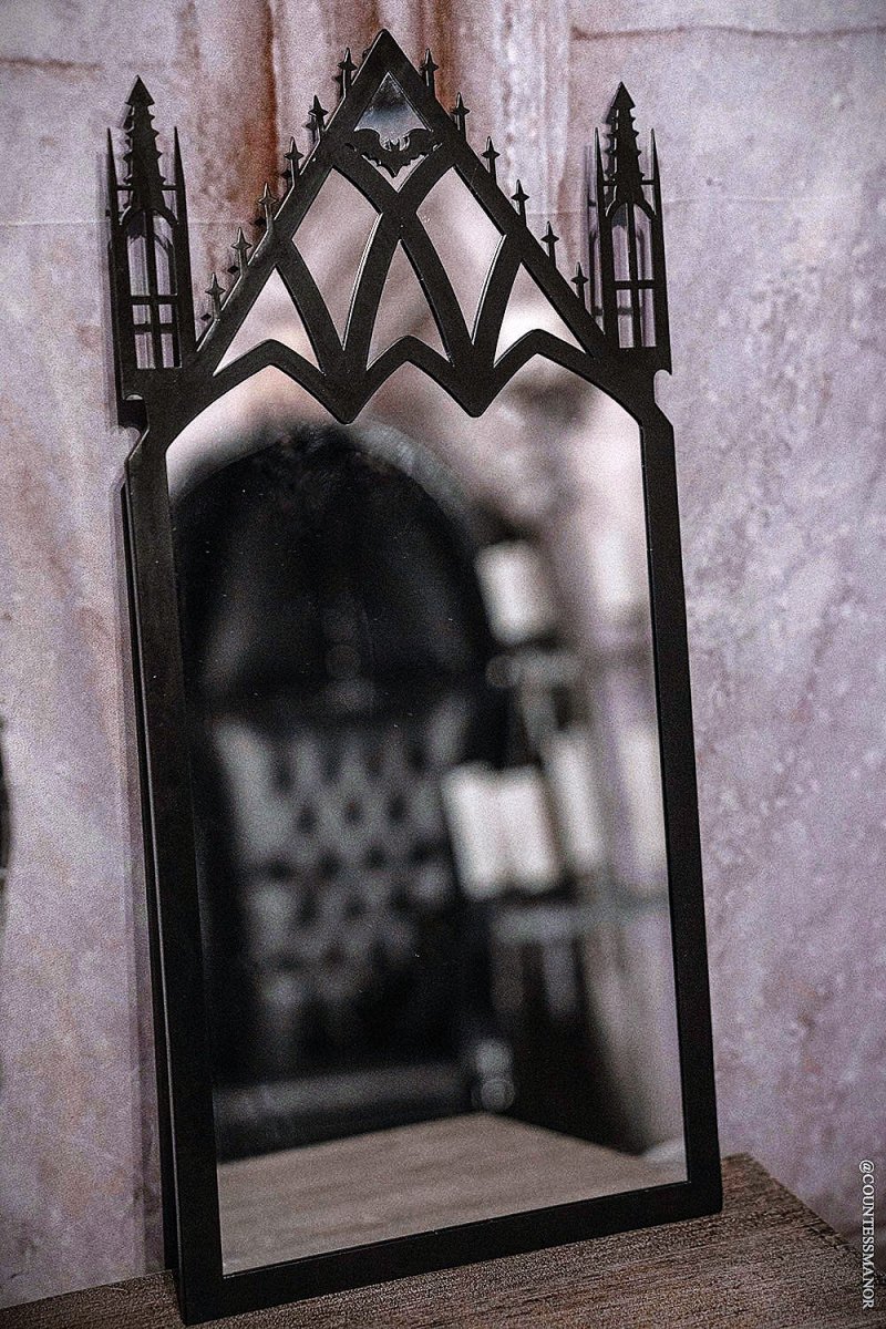 画像1: Gothic Cathedral Mirror / 大聖堂 / ウォールミラー【VampireFreaks】 (1)