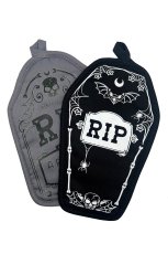 画像4: Cemetery Pot Holders Set / 墓石 / ミトン・ポットホルダー【VampireFreaks】 (4)