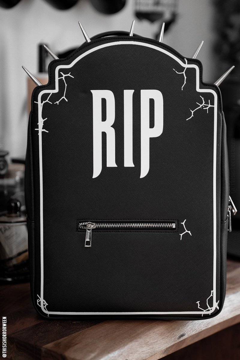 画像11: RIP Tombstone Backpack / 墓石 / バックパック【VampireFreaks】 (11)