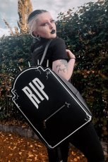 画像1: RIP Tombstone Backpack / 墓石 / バックパック【VampireFreaks】 (1)