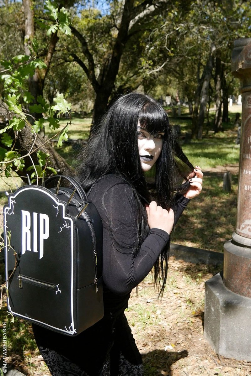 画像6: RIP Tombstone Backpack / 墓石 / バックパック【VampireFreaks】 (6)