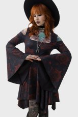 画像1: Blood Rose Mini Dress / 血薔薇 / ワンピース【KILL STAR】 (1)