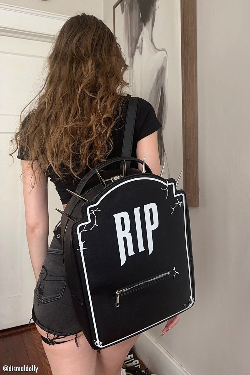 画像16: RIP Tombstone Backpack / 墓石 / バックパック【VampireFreaks】 (16)