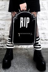 画像2: RIP Tombstone Backpack / 墓石 / バックパック【VampireFreaks】 (2)