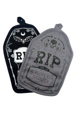画像11: Cemetery Pot Holders Set / 墓石 / ミトン・ポットホルダー【VampireFreaks】 (11)