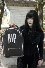 画像7: RIP Tombstone Backpack / 墓石 / バックパック【VampireFreaks】 (7)