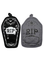 画像6: Cemetery Pot Holders Set / 墓石 / ミトン・ポットホルダー【VampireFreaks】 (6)
