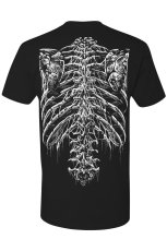 画像4: Bleeding Heart Skeleton / 心臓を蝕む血の影 / Ｔシャツ【VampireFreaks】 (4)