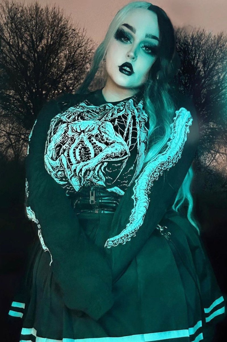 画像8: The Call of Cthulhu Tee / クトゥルフ / ロングスリーブＴシャツ【VampireFreaks】 (8)