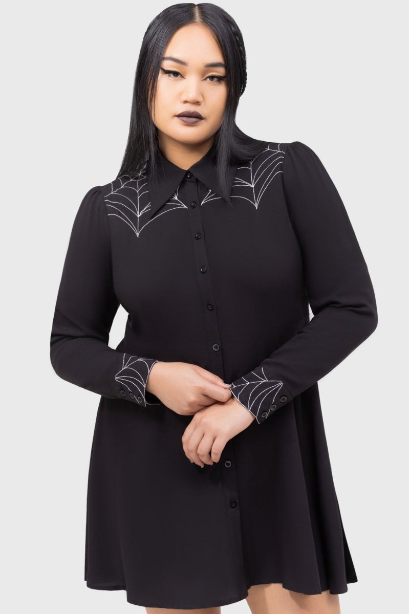 画像6: Spider Swinger Dress / 蜘蛛の巣 / ワンピース【KILL STAR】 (6)