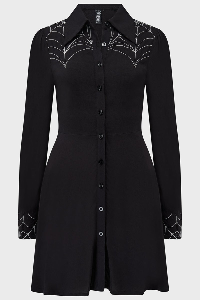 画像7: Spider Swinger Dress / 蜘蛛の巣 / ワンピース【KILL STAR】 (7)