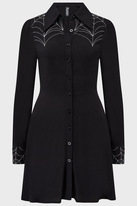 Spider Swinger Dress / 蜘蛛の巣 / ワンピース【KILL STAR】 | Spider