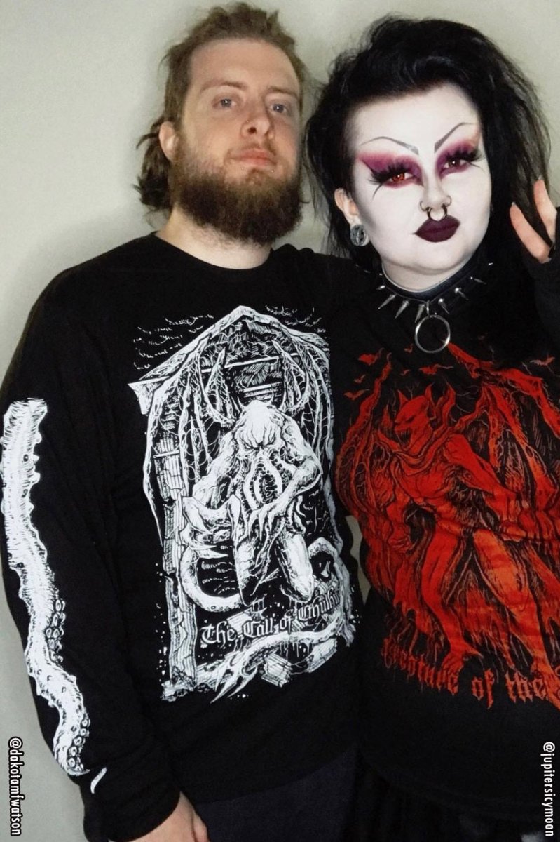 画像10: The Call of Cthulhu Tee / クトゥルフ / ロングスリーブＴシャツ【VampireFreaks】 (10)