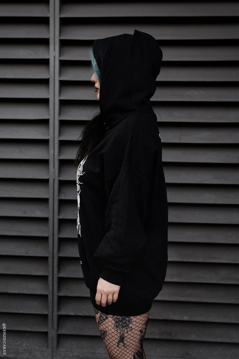 画像3: GothBob Hoodie / ゴスボブ / パーカー【VampireFreaks】 (3)