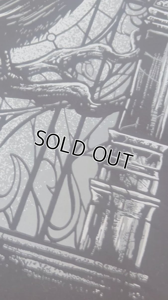 画像5: Cathedral Crow / カラスと大聖堂 / Ｔシャツ【VampireFreaks】 (5)