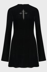 画像7: Serenade Of Shadows Mini Dress / 闇夜の調べ / ワンピース【KILL STAR】 (7)