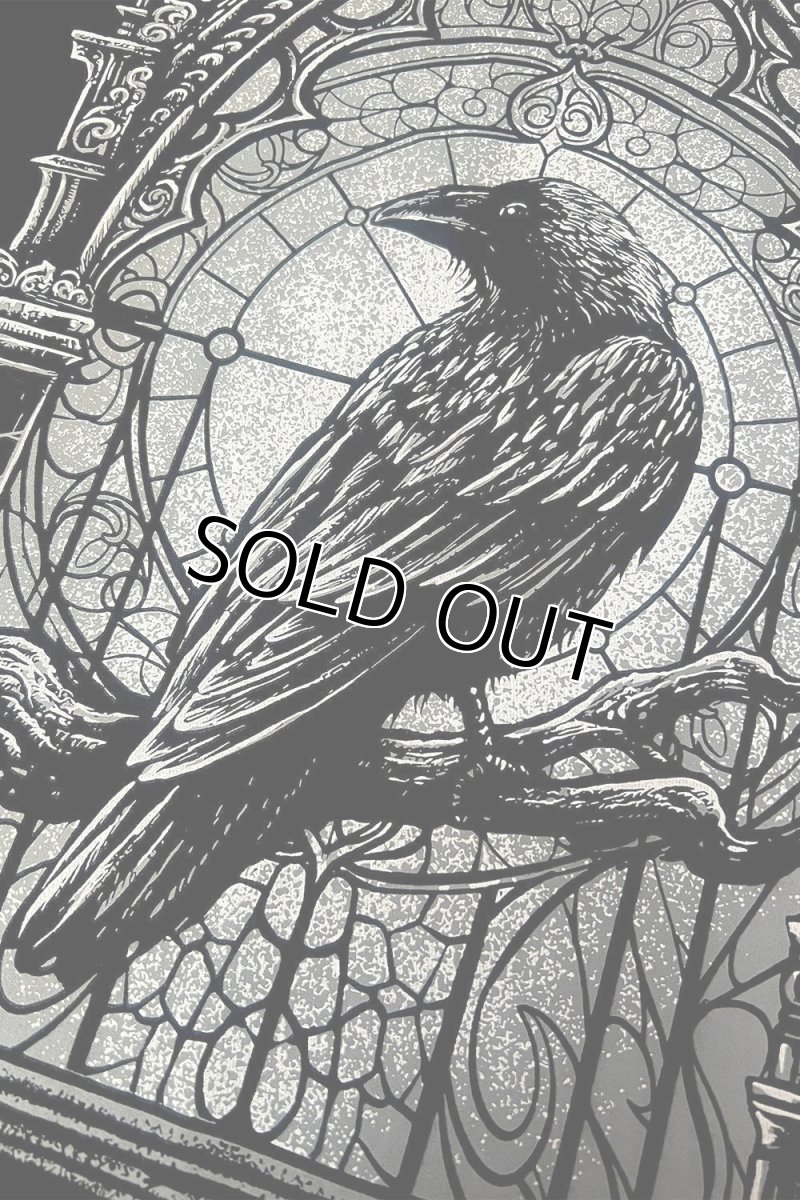 画像3: Cathedral Crow / カラスと大聖堂 / Ｔシャツ【VampireFreaks】 (3)