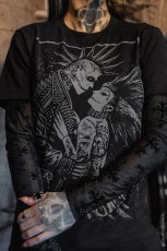 画像3: Monster Love / フランケンシュタイン＆花嫁 / Ｔシャツ【VampireFreaks】 (3)