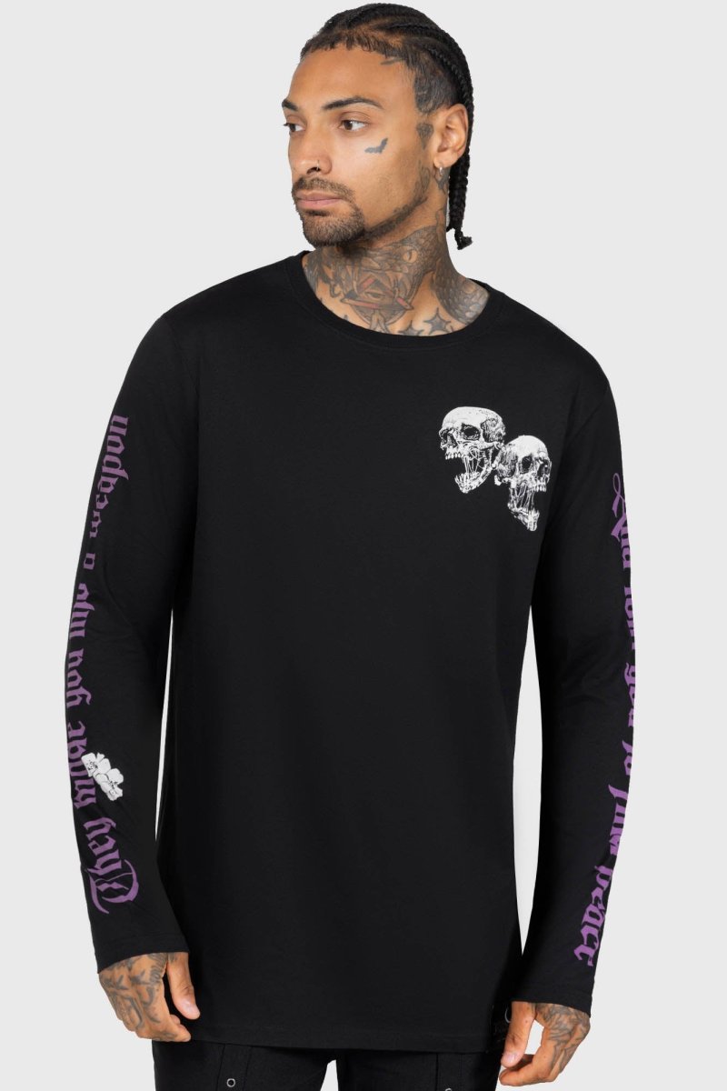 画像5: Heal Your Heart / 滅心救済 / ロングスリーブ【KILL STAR】 (5)