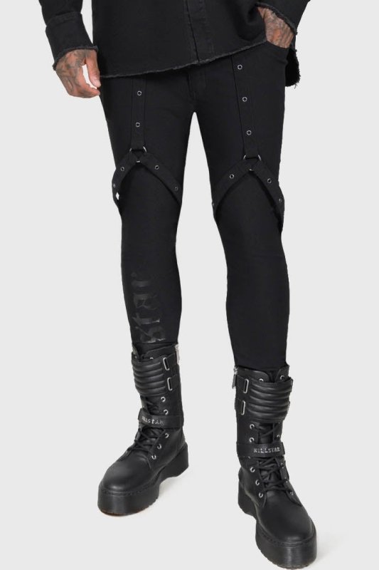 Mens】Nights Of Obsidian Trousers / 漆黒の闇夜 / スキニーパンツ