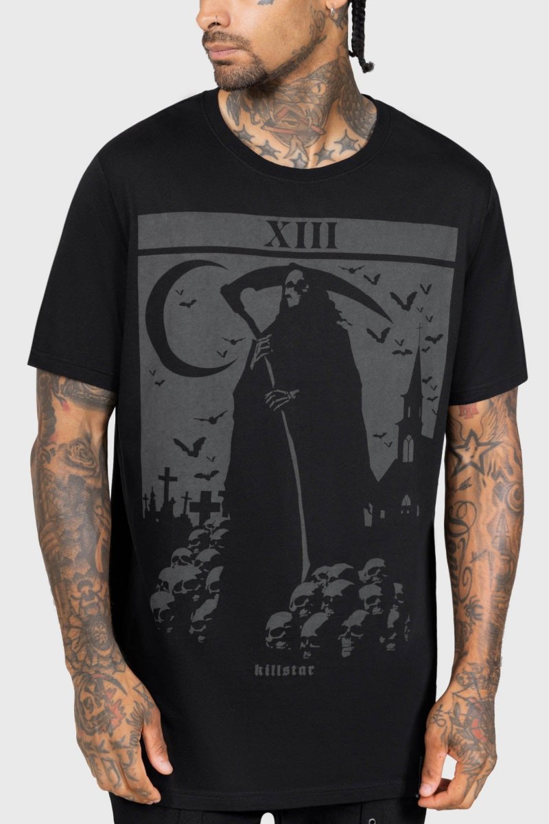 画像1: 【Mens】Death's Graveyard T / 終焉の墓地【KILL STAR】 (1)