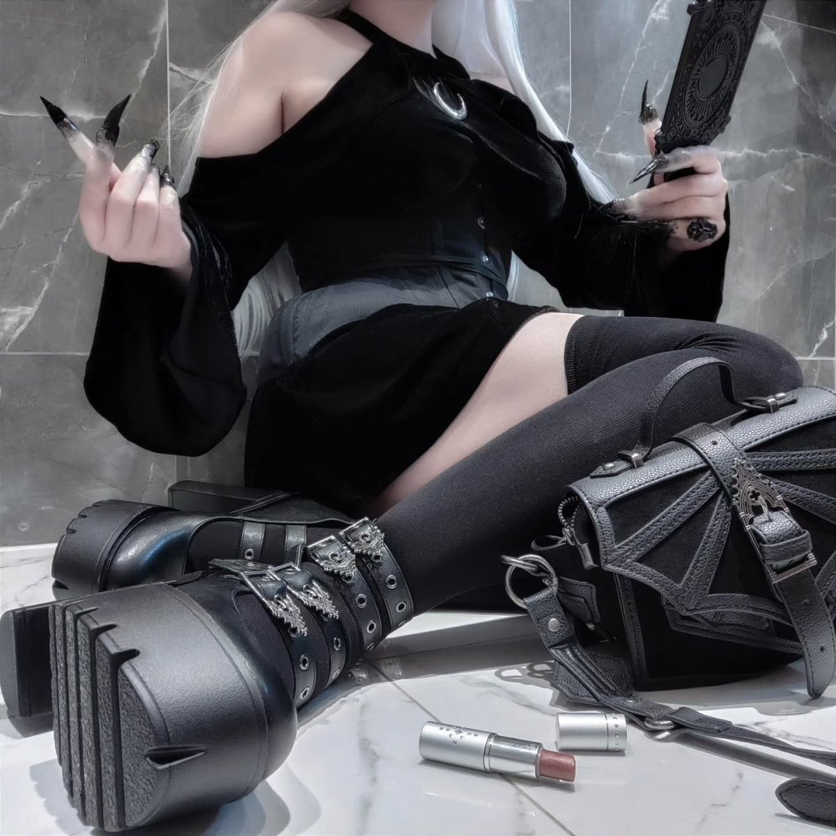 画像10: Night Creature Shoulder Bag /ショルダーバッグ【Restyle】 (10)