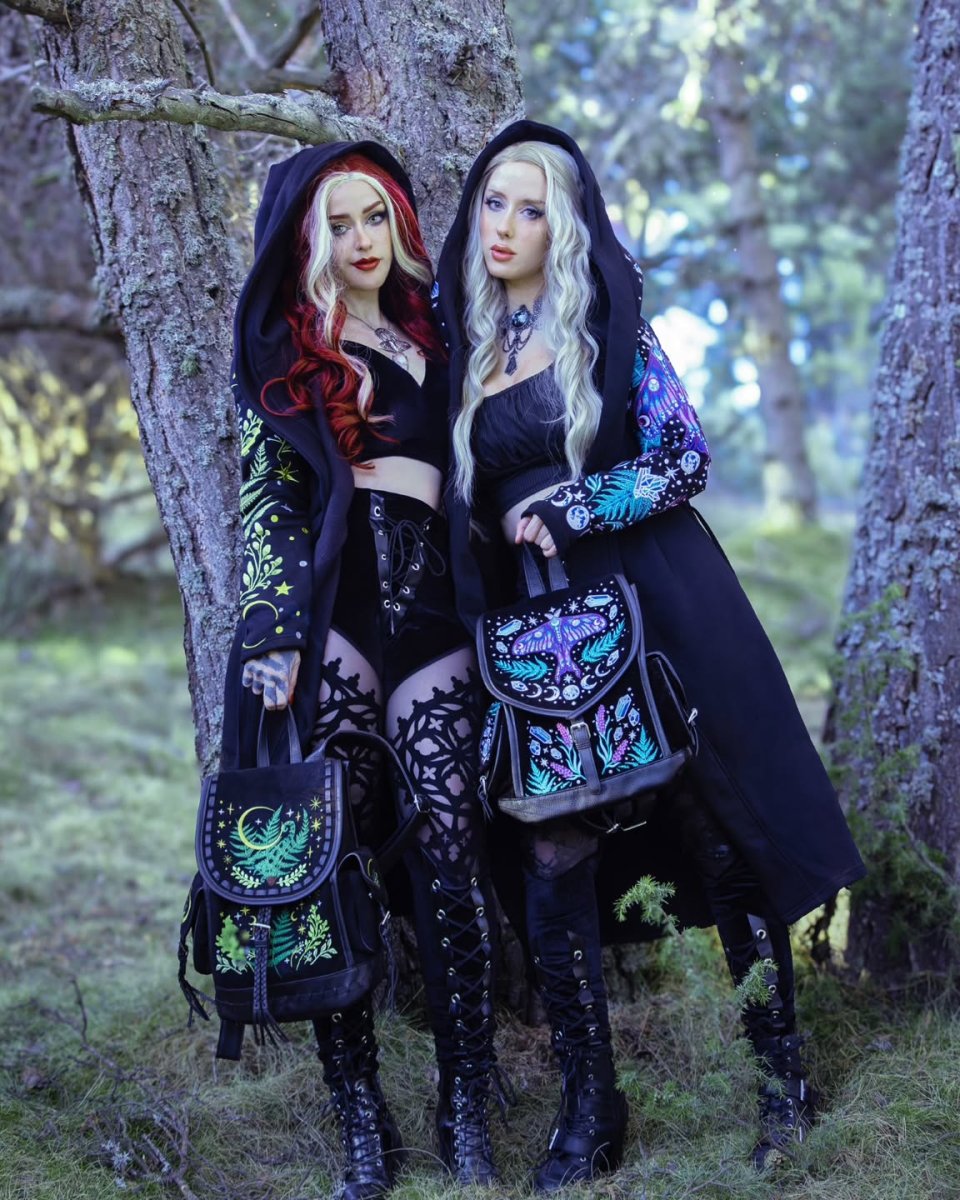 画像25: ENCHANTED FOREST HOODIE / ビッグフードコート【Restyle】 (25)