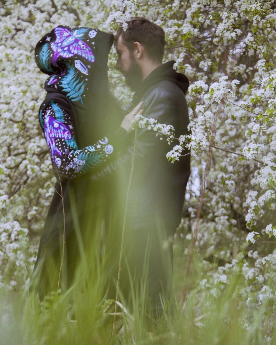 画像28: ENCHANTED FOREST HOODIE / ビッグフードコート【Restyle】 (28)