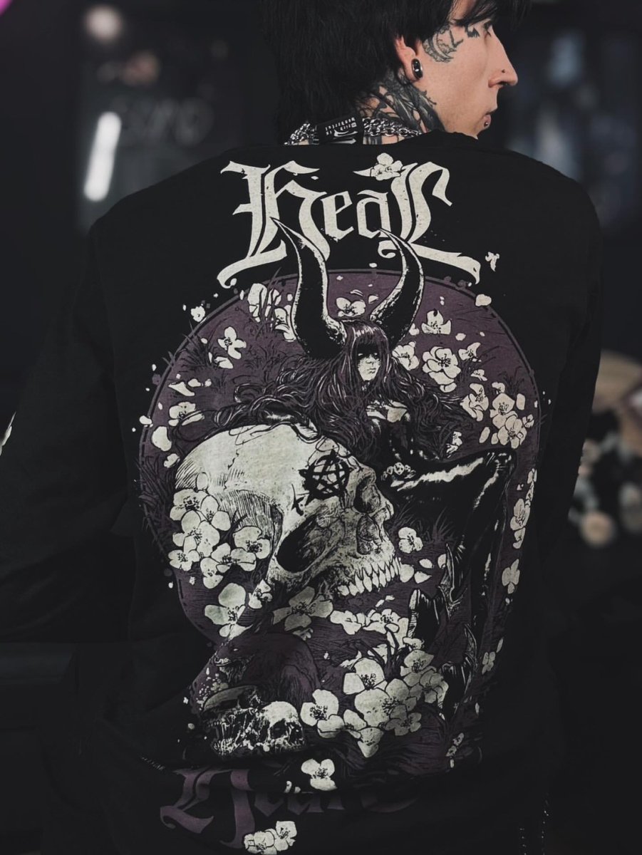 画像2: Heal Your Heart / 滅心救済 / ロングスリーブ【KILL STAR】 (2)