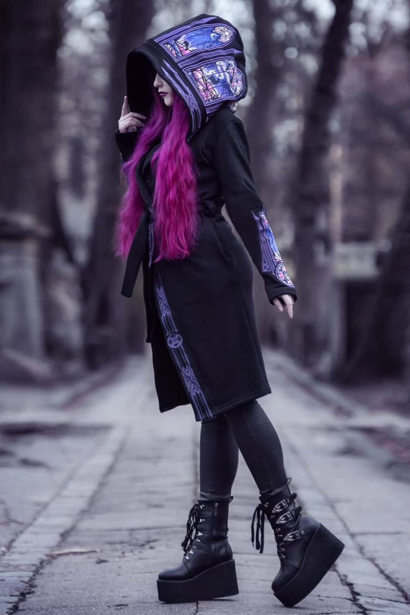 画像1: NORTHERN LIGHTS HOODIE / ビッグフードコート【Restyle】 (1)