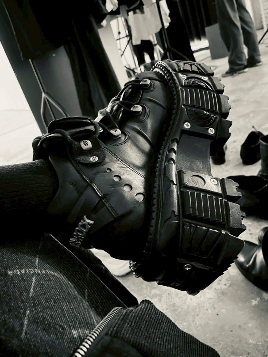 画像47: [取り寄せ] M-TANK106-C2 / クギ / 厚底スニーカー / 本革【NEW ROCK】 (47)