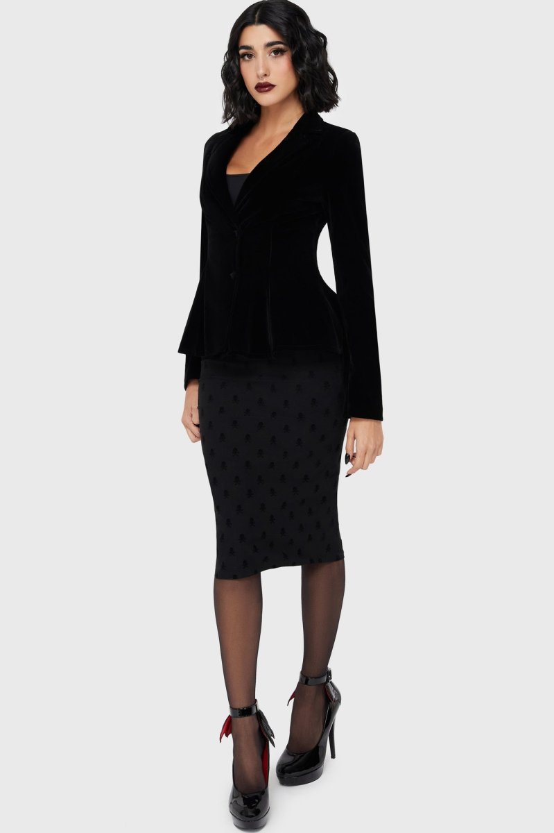 画像2: Veil Of Darkness Jacket / 闇のヴェール / ジャケット【KILL STAR】 (2)