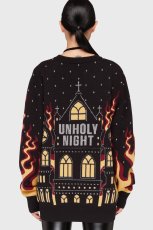 画像2: 🌟数量限定🌟Unholy Night Sweater / 闇の祝祭 / ニットトップス【KILL STAR】 (2)