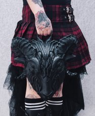 画像4: Bat Girl Skirt / タータンチェック / TARTAN /スカート【KILL STAR】 (4)