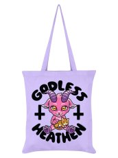 画像1: Godless Heathen Lilac Tote Bag / エコバッグ【GRINDSTORE】 (1)
