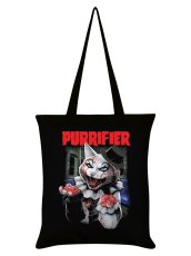 画像1: Purrifier Black Tote Bag / Horror Cats  / エコバッグ【GRINDSTORE】 (1)