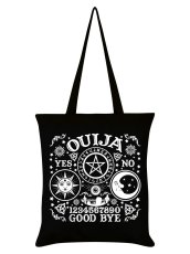 画像1: Ouija Board Black Tote Bag / エコバッグ【GRINDSTORE】 (1)