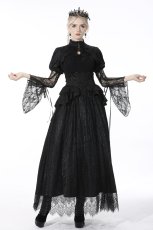 画像4: Gothic luxe court jacquard-lace skirt  / スカート【DARK IN LOVE】 (4)
