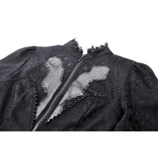 画像8: Gothic sexy see-through high low lace top / トップス【DARK IN LOVE】 (8)