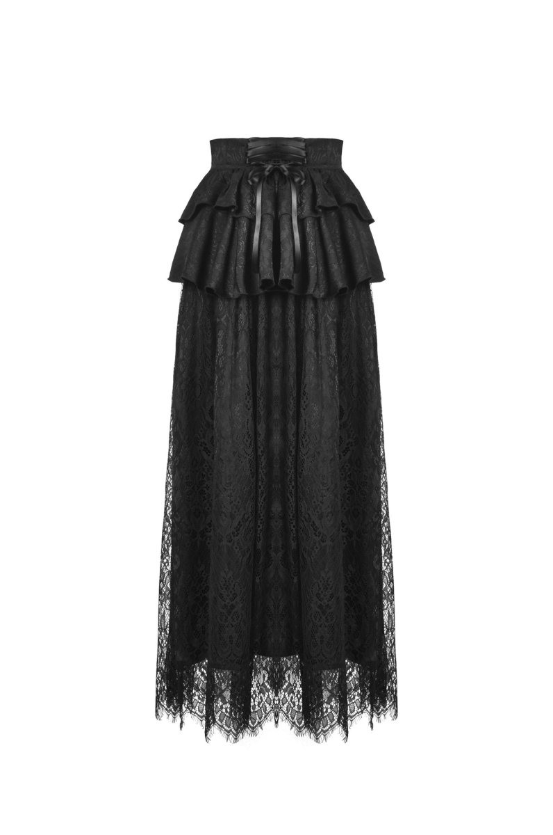 画像3: Gothic luxe court jacquard-lace skirt  / スカート【DARK IN LOVE】 (3)