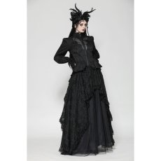 画像7: Gothic sexy see-through high low lace top / トップス【DARK IN LOVE】 (7)