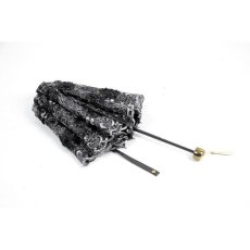 画像14: Lolita Elegant Embroidered Double-Layer Parasol / 折りたたみ傘【DARK IN LOVE】 (14)