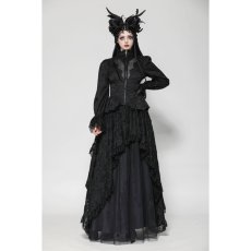 画像5: Gothic sexy see-through high low lace top / トップス【DARK IN LOVE】 (5)