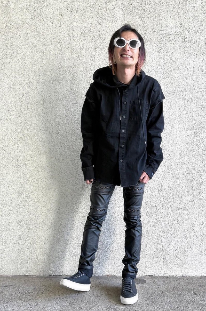 画像7: Necro Vale Shirt / デニムジャケット【KIHILIST】  (7)