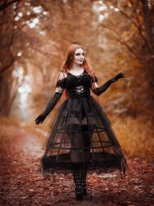 画像3: Retro Lace Petticoat / スカート【DARK IN LOVE】 (3)