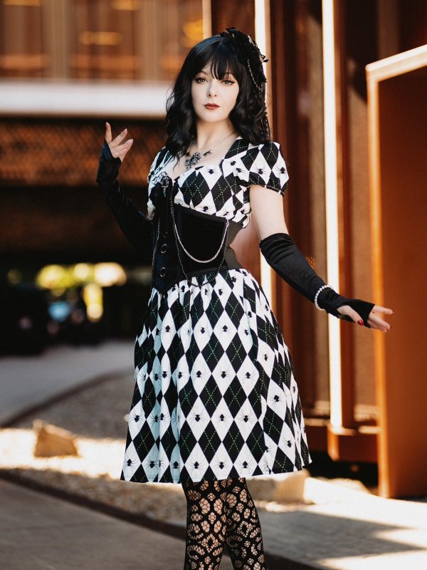 Regina Dress / ワンピース【HELL BUNNY】 | Spider Rock Web
